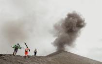 Sam Smoothy: what it's like to ash-ski on a live volcano 