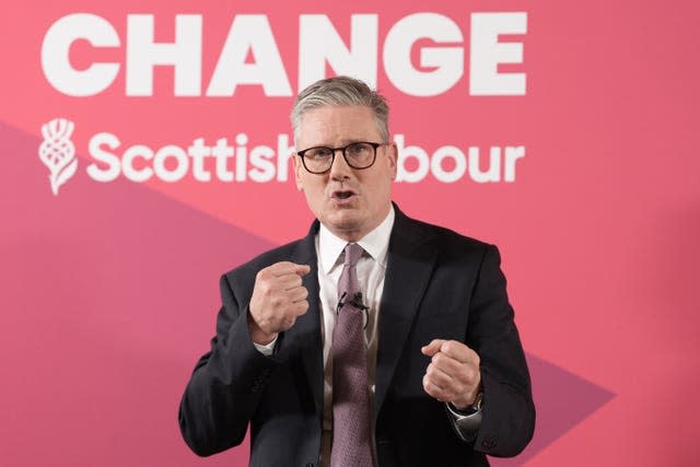 Labour Party leader Sir Keir Starmer outlines Labour’s six steps for change in Scotland
