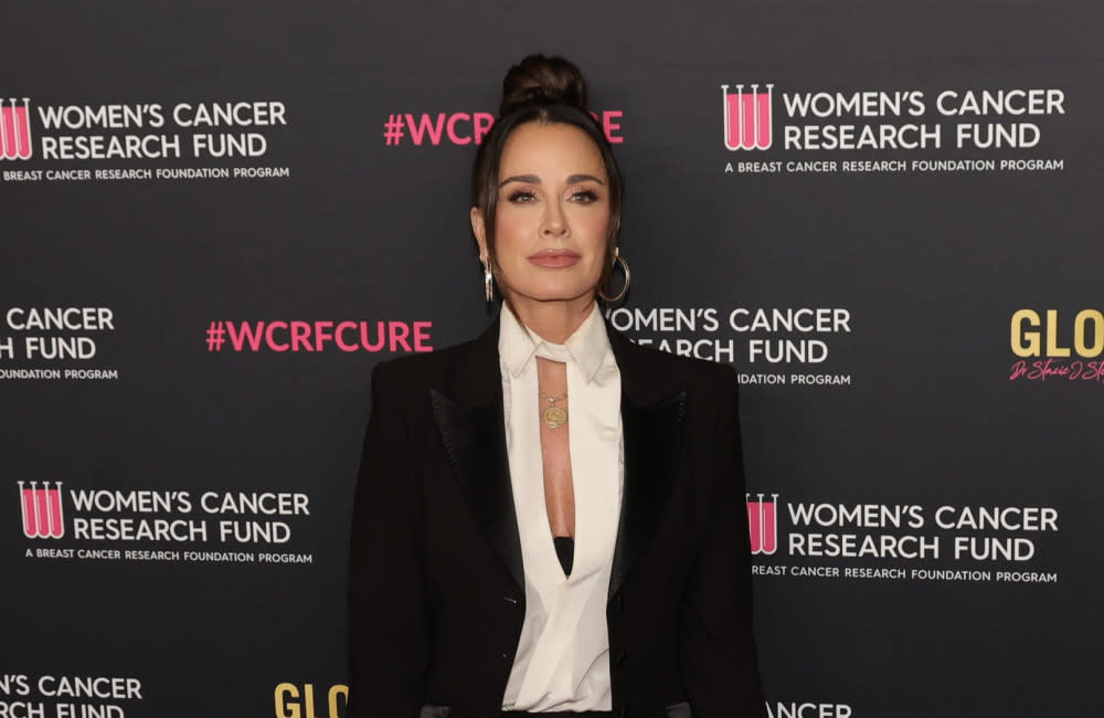 Kyle Richards is proud of how her daughters have dealt with the breakup credit:Bang Showbiz