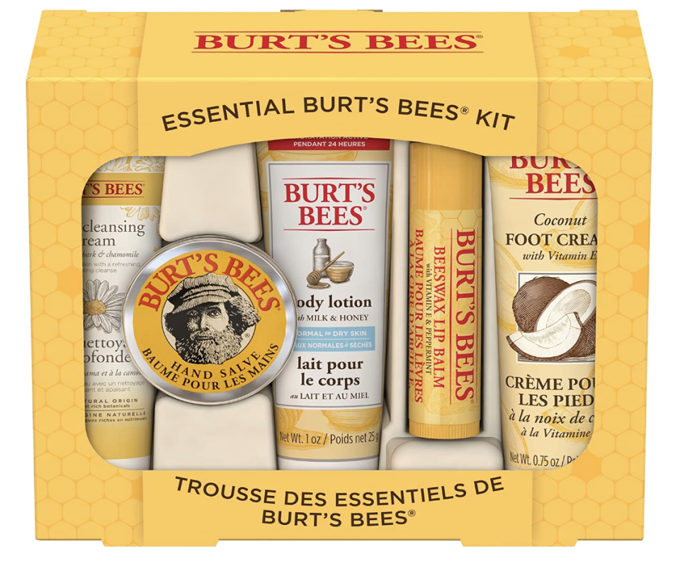 Burt's Bees Essential Gift Set (photo via Amazon)