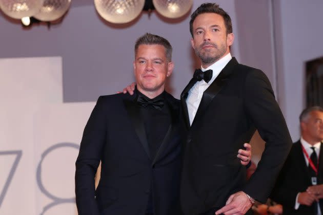 Ben Affleck, Matt Damon 'The Last Duel' Interviews – The Hollywood Reporter