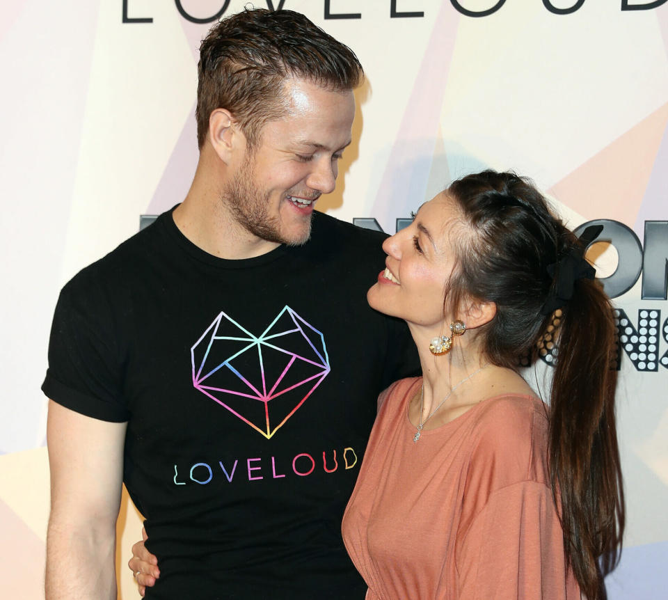 Imagine Dragons singer Dan Reynolds and Aja Volkman