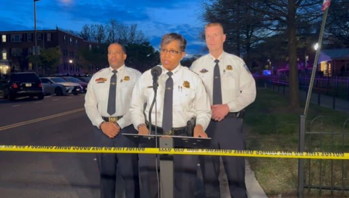 Metropolitan Police Department Chief Pamela Smith briefs media (Screengrab/ DC Police Department)