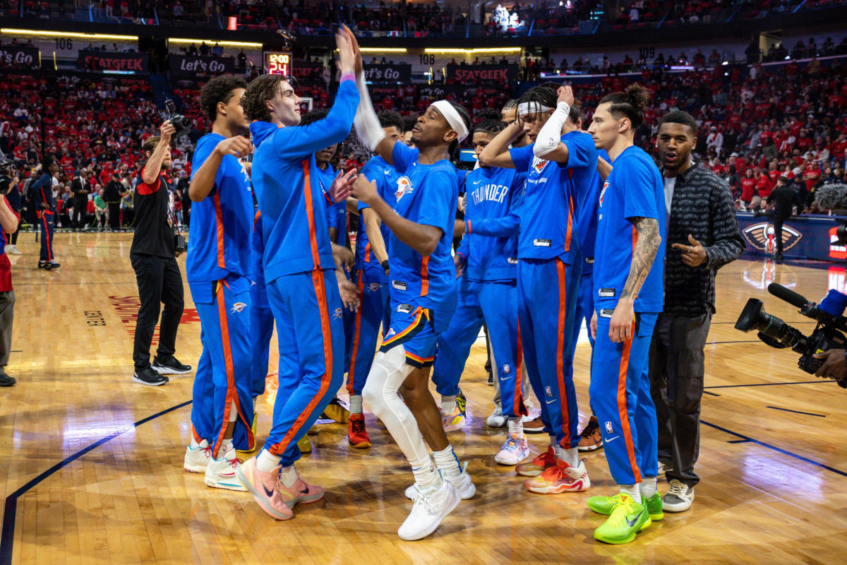 Updated 202324 OKC Thunder roster after latest offseason moves Yahoo