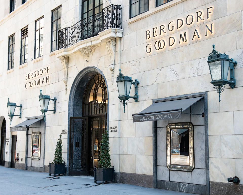 NEW YORK, NY, UNITED STATES - 2018/04/22: Bergdorf Goodman store in New York City. (Photo by Michael Brochstein/SOPA Images/LightRocket via Getty Images)