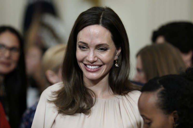 Angelina Jolie attends an event at the White House in Washington, D.C., in 2022. File Photo by Yuri Gripas/UPI