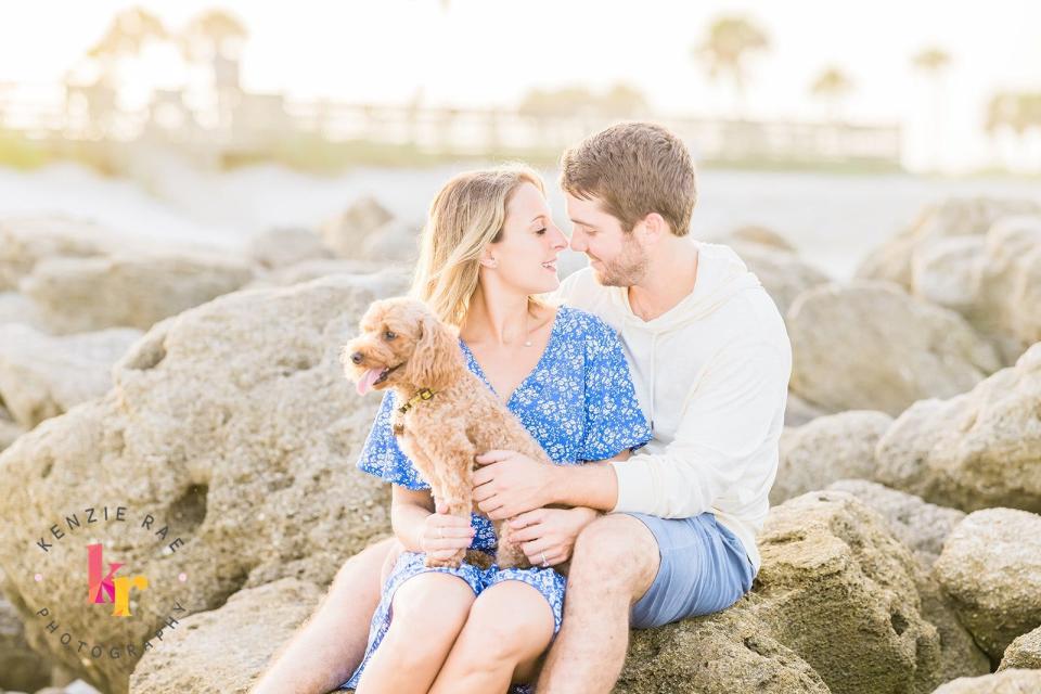 The rocks at Washington Oaks State Park in Flagler County are a favorite spot for customers of photographer Kenzie Rae McMullen.