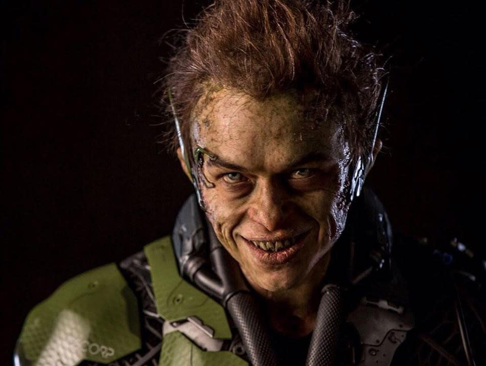  The most impressive look from this comic book film? The super creepy Green Goblin played by Dane DeHaan. (Though Emma Stone’s perfectly flicked cateye liner as Spidey’s girlfriend Gwen Stacy is also trophy-worthy.) Makeup by John Caglione Jr. and hair by Angel DeAngelis.