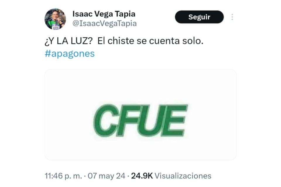 ¿Y la CFE?