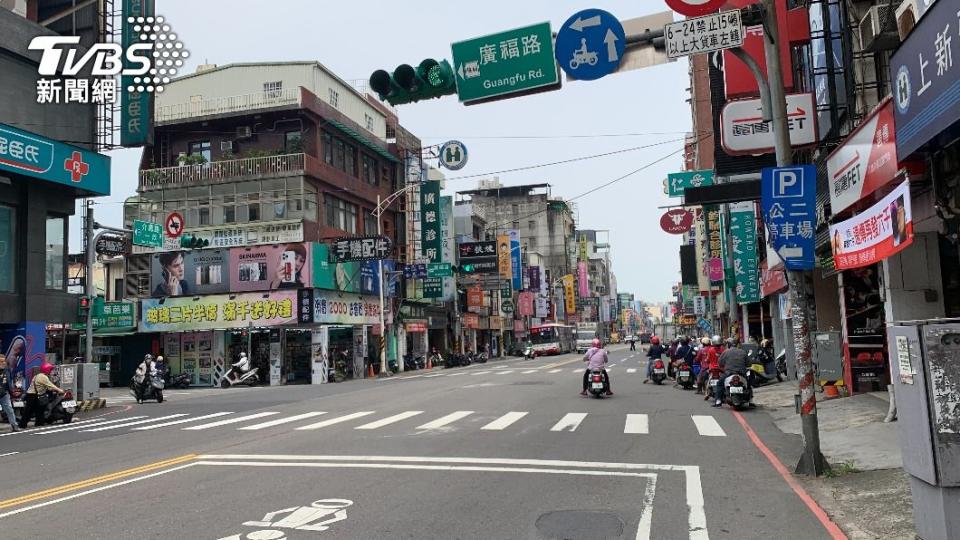 介壽路一段與廣福路口平時車流量多。（圖／警方提供）