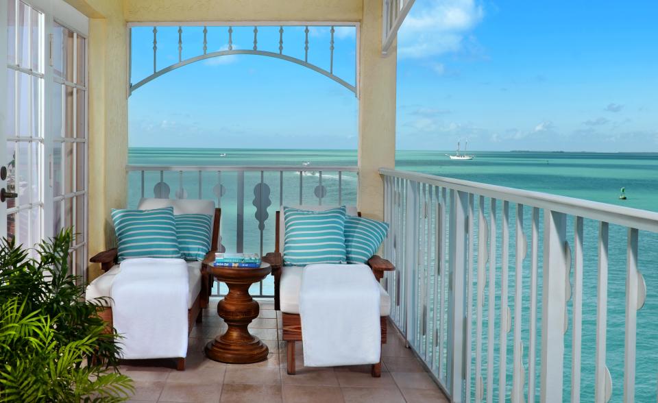 Views from the balcony are impressiveOcean Key Resort and Spa