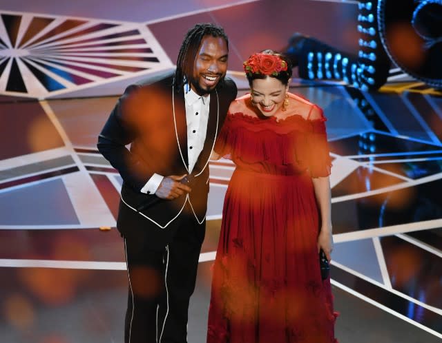 Miguel And Natalia Lafourcade Deliver Stunning Performance Of “Remember Me”  At Oscars 2018