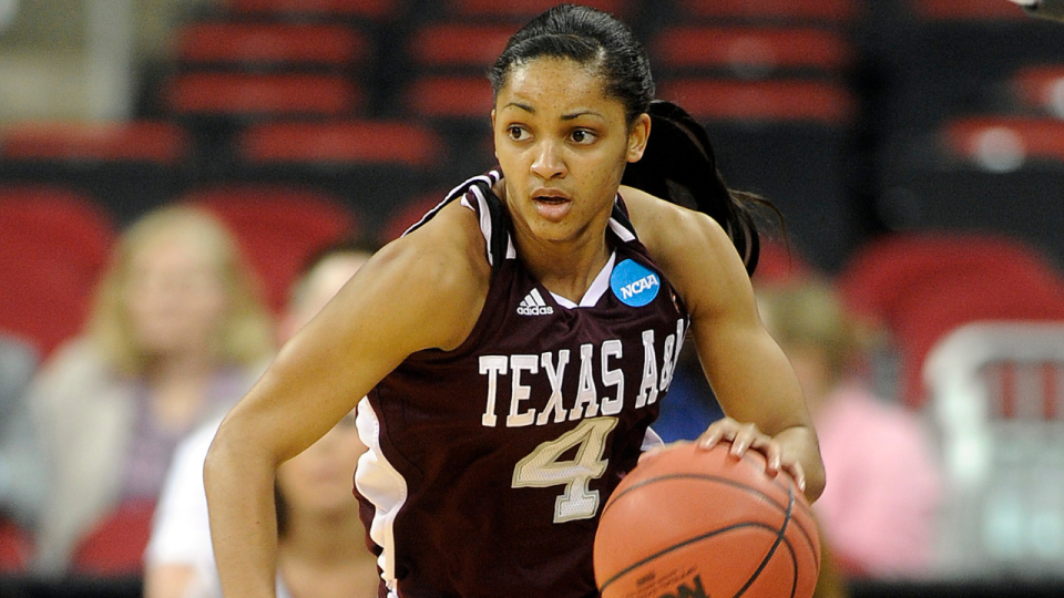 Texas A&M Women’s Basketball Coach Sydney Carter Addresses Outfit Criticism: ‘I’m Not Apologizing For Who I Am’ | G Fiume/Maryland Terrapins/Getty Images