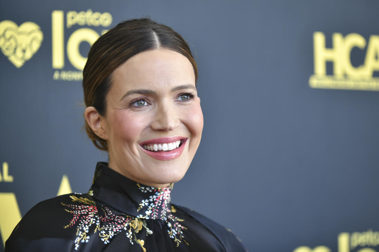 Mandy Moore shares sweet photos of baby Ozzie. (Photo: Rodin Eckenroth/WireImage)