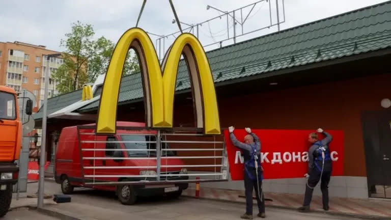 McDonald's decidio abandonar Rusia después de que el país invadiera Ucrania
