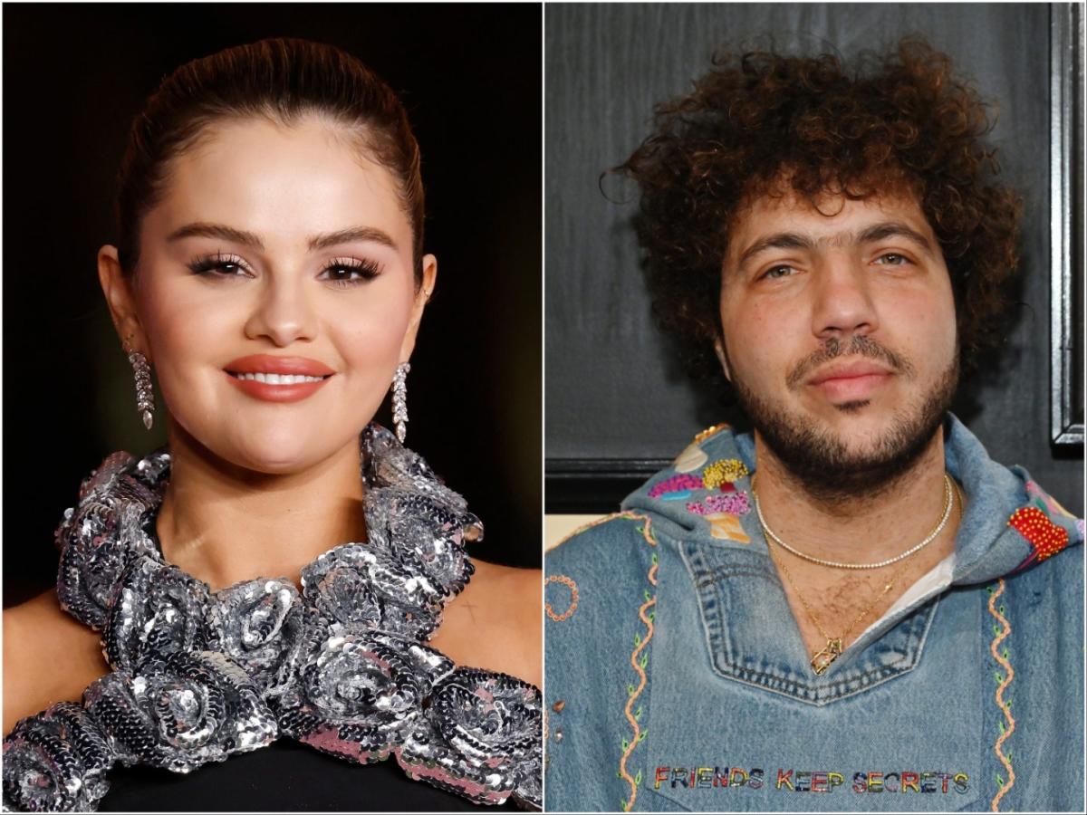 Selena Gomez está confirmando seu relacionamento com o produtor Benny Blanco enquanto simultaneamente protege seus ex-namorados