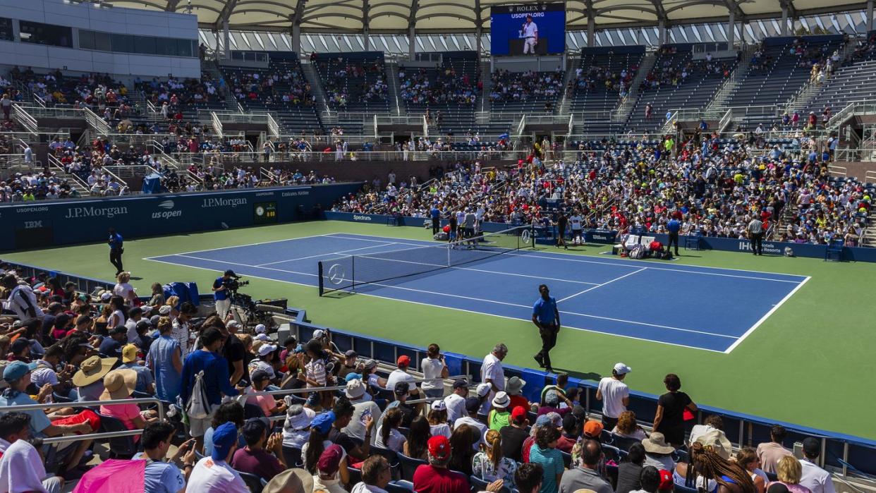 us open fan week 2019 roger federer and novak djokovic featured practices