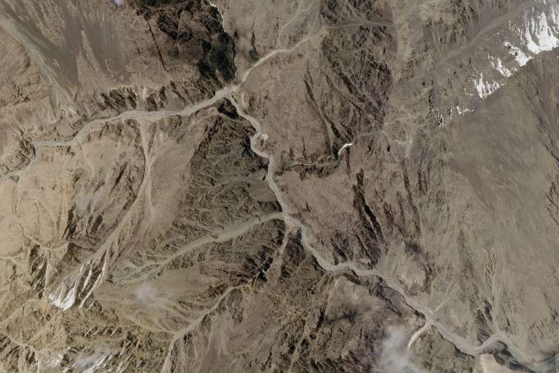  中國與印度交界的加勒萬河谷（Galwan Valley）地區，2020年6月15日，兩國軍人在此地爆發嚴重肢體衝突（AP）