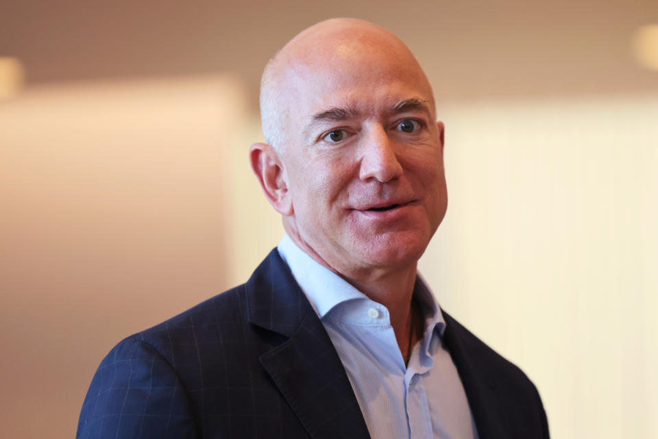 Jeff Bezos, fundador de Amazon. (Getty Images)