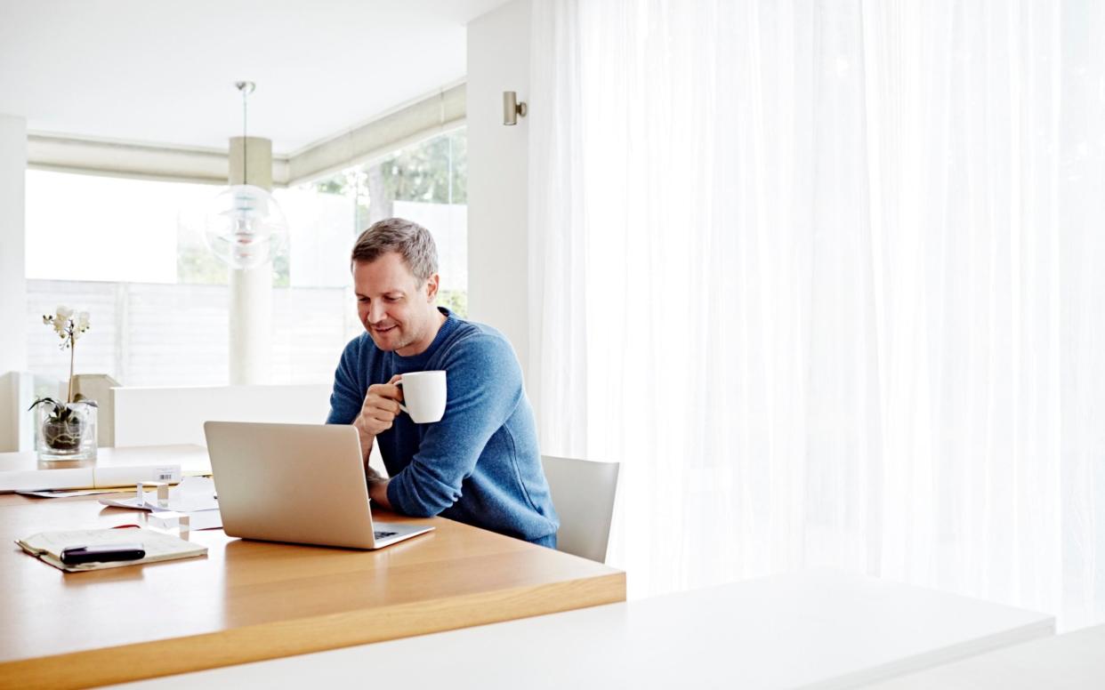 Working from home - Ezra Bailey/Getty Images