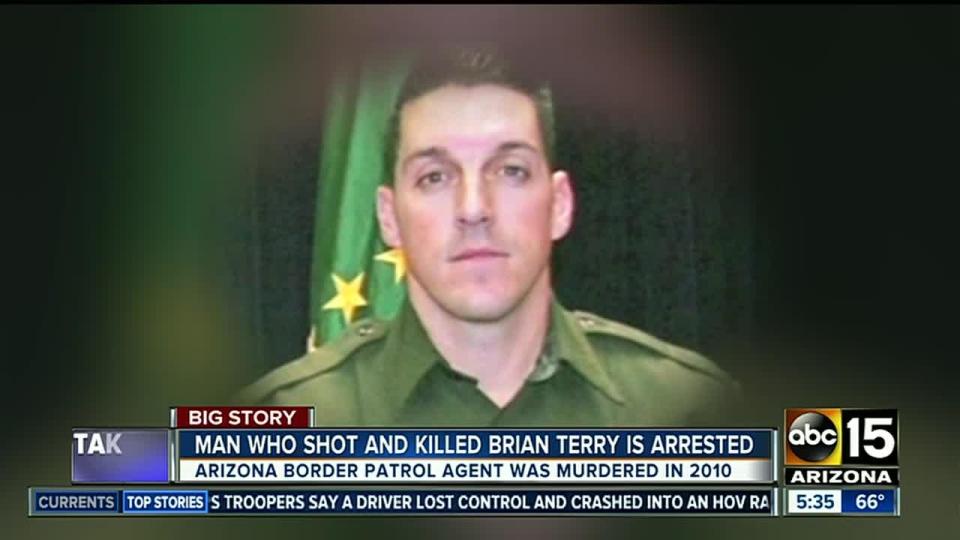 Authorities have arrested the suspected shooter in the 2010 killing of a U.S. Border Patrol agent whose death exposed a bungled gun-tracking operation by the federal government.