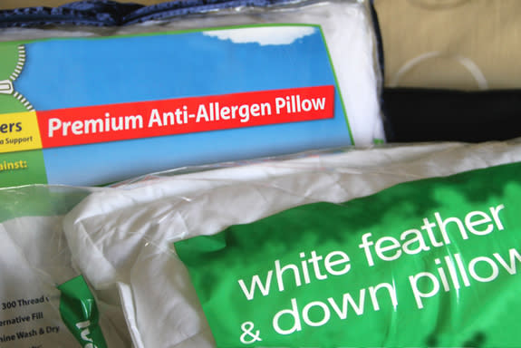 Allergists at The Ohio State University Wexner Medical Center say side-by-side tests of pillow types show that so-called "anti-allergy" pillows can cause more allergic reactions than feather pillows. It is a widely held belief that feather pill