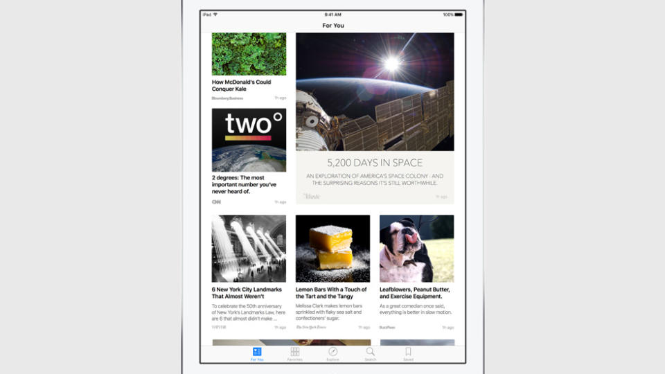 The new News app by Apple, available in iOS 9, allows curated content from selective publishers (and possibly ad revenue options in a controlled fashion).