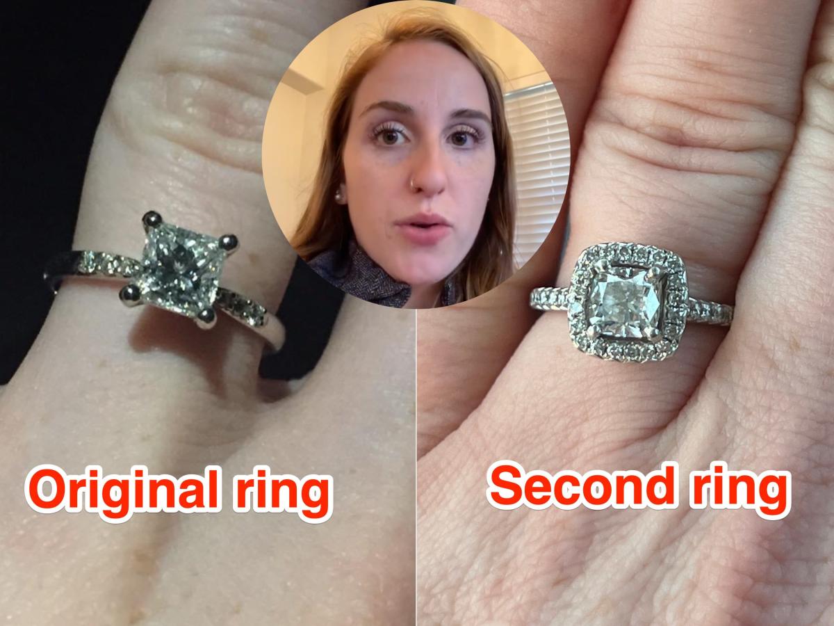Diamond ring too small original video｜TikTok Search