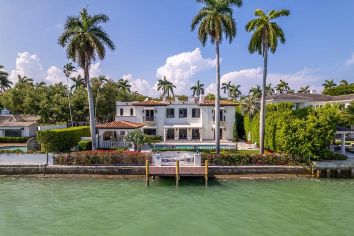 the most expensive home currently for sale in Florida, 18 La Gorce Circle in Miami Beach