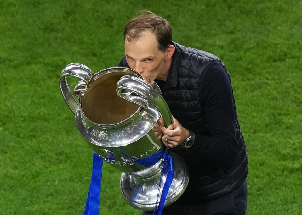Thomas Tuchel led Chelsea to victory in last season’s Champions League (Adam Davy/PA) (PA Wire)