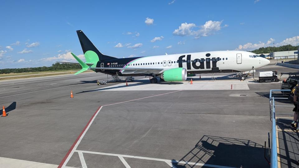 Many budget airlines have tried to and failed to do business in Canada, but Flair keeps flying. Outgoing CEO Stephen Jones sat down with Ian Hanomansing to discuss what he'd change to get more competition in Canada's skies. (Jackie Sharkey/CBC - image credit)