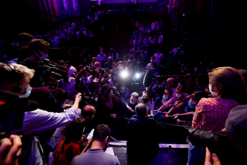 FILE PHOTO: Far-right French commentator Eric Zemmour launches a book before likely presidential run