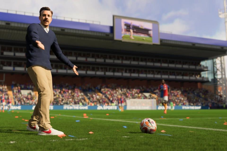 Ted Lasso will be making his FIFA debut (FIFA)