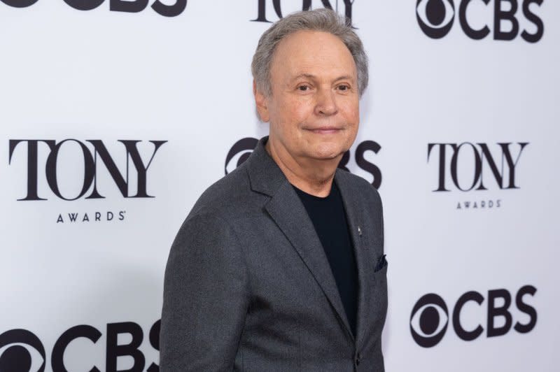 Billy Crystal arrives at the 75th annual Tony Awards press day on May 12, 2022, at the Sofitel New York. The actor turns 76 on March 14. File Photo by Gabriele Holtermann/UPI