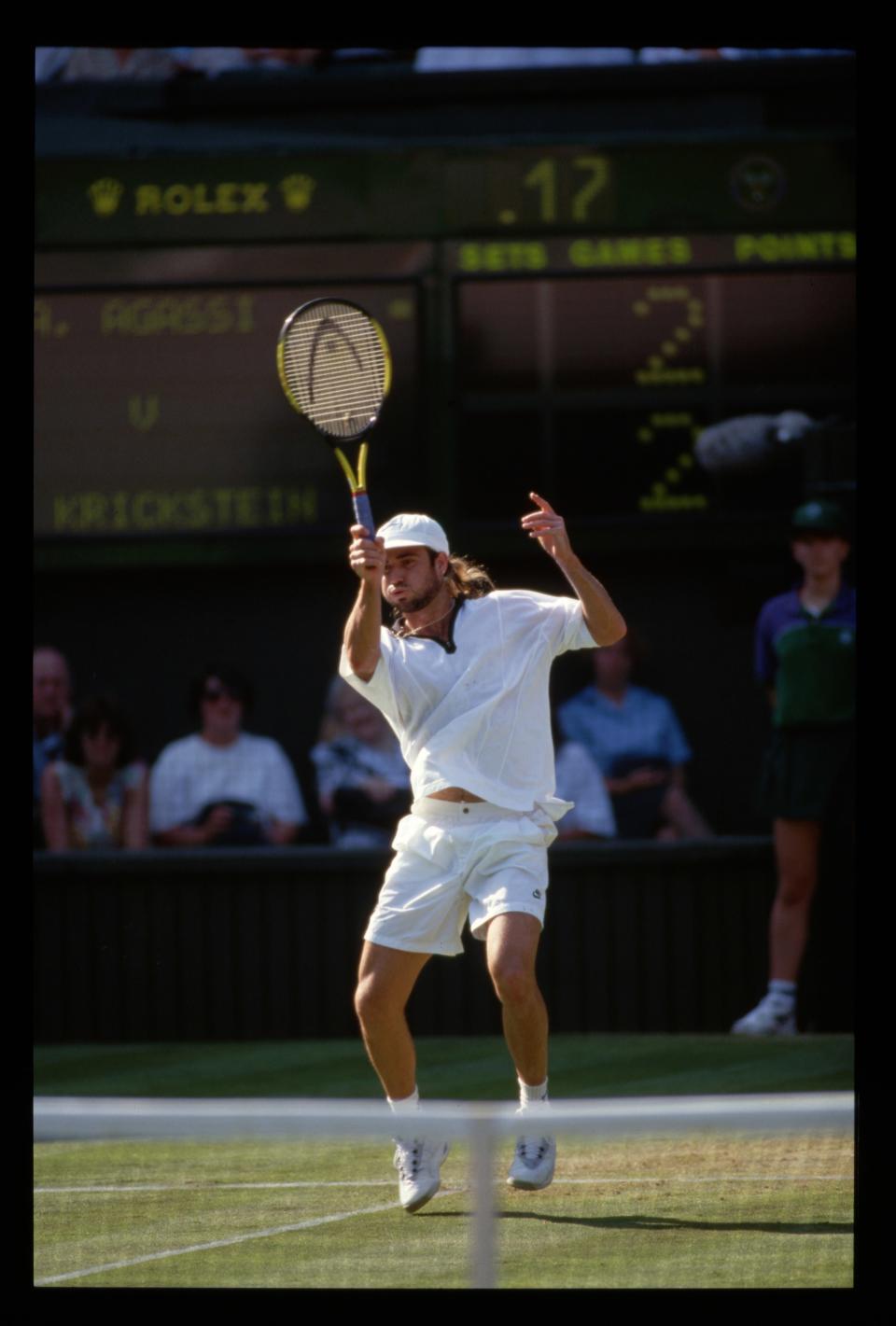 Andre Agassi in 2004