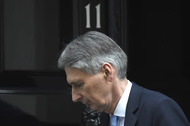 BRITAIN-BUDGET/HAMMOND