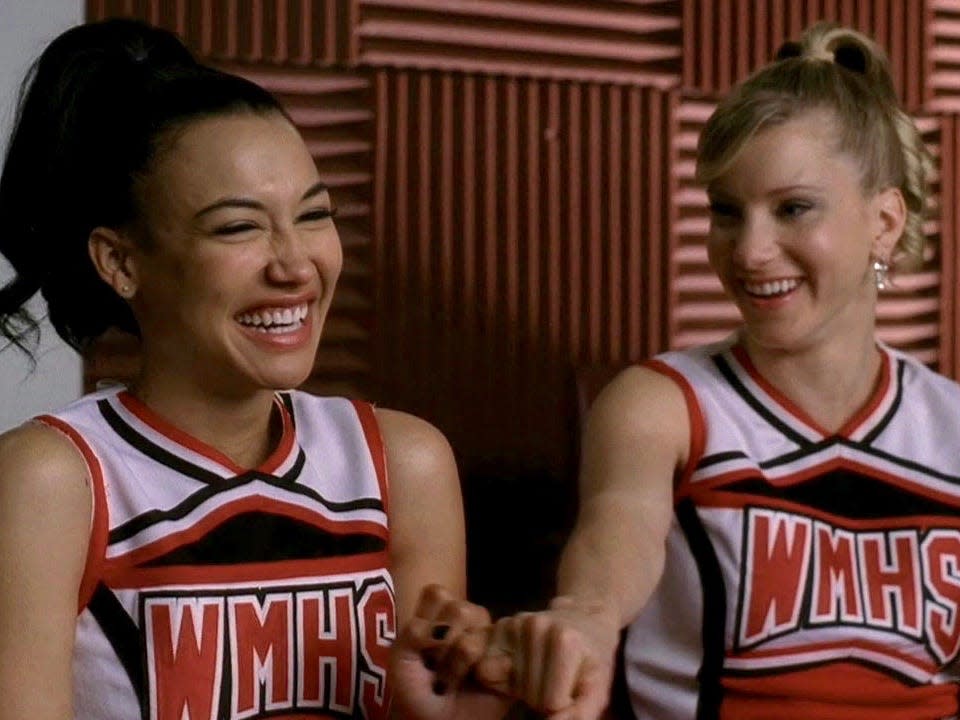 santana and brittany glee