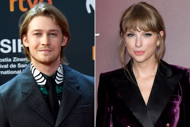 Carlos Alvarez/Getty Images; ANGELA WEISS/AFP via Getty Images Joe Alwyn and Taylor Swift