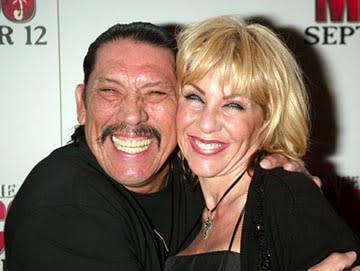 Danny Trejo and wife Debbie at the New York premiere of Columbia's Once Upon a Time in Mexico