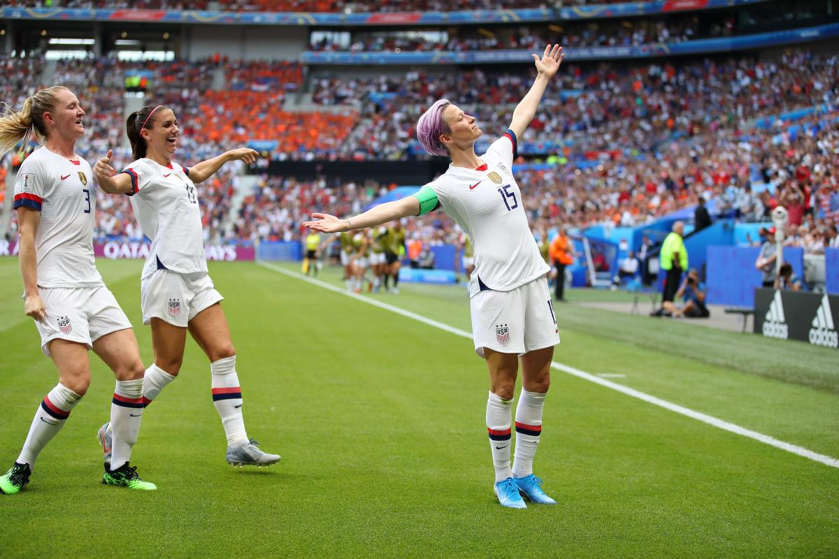 Rapinoe bids farewell as record NWSL crowd, sports greats pay tribute