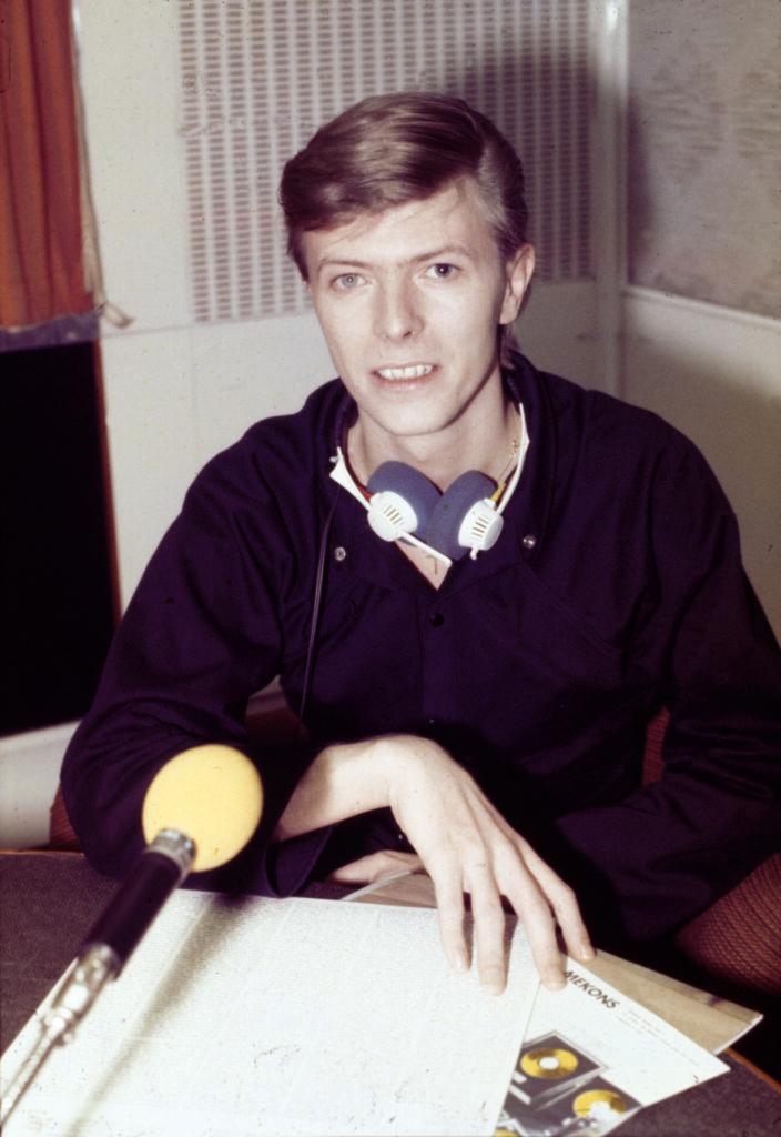 David Bowie turns BBC Radio 1 disc jockey on Sunday May 20th 1979 when he features two hours of his favourite music in ‘Star Special’ (Picture: BBC)