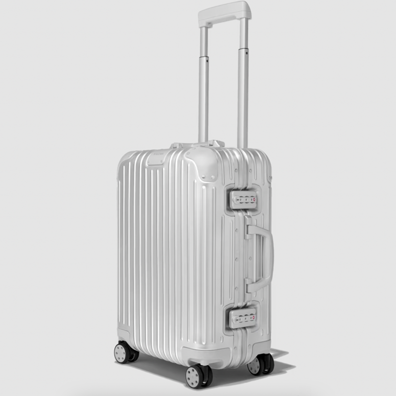 <p><a href="https://go.redirectingat.com?id=74968X1596630&url=https%3A%2F%2Fwww.rimowa.com%2Fus%2Fen%2Fluggage%2Fcolour%2Fsilver%2Fcabin%2F92553004.html&sref=https%3A%2F%2Fwww.esquire.com%2Fstyle%2Fmens-accessories%2Fg60428631%2Fcelebrity-favorite-luggage%2F" rel="nofollow noopener" target="_blank" data-ylk="slk:Shop Now;elm:context_link;itc:0;sec:content-canvas" class="link rapid-noclick-resp">Shop Now</a></p><p>Original Cabin Suitcase</p><p>rimowa.com</p><p>$1430.00</p>