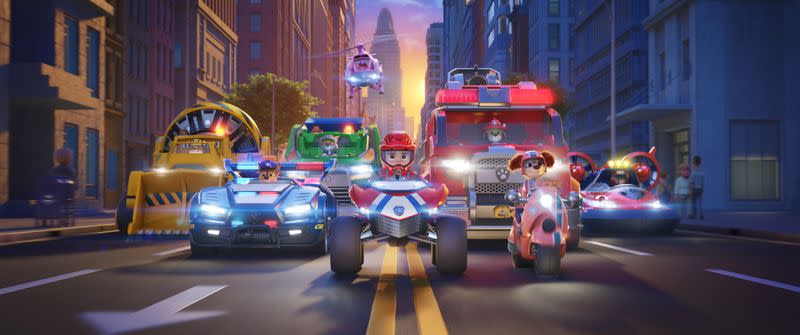 PAW PATROL: THE MOVIE from Paramount Pictures