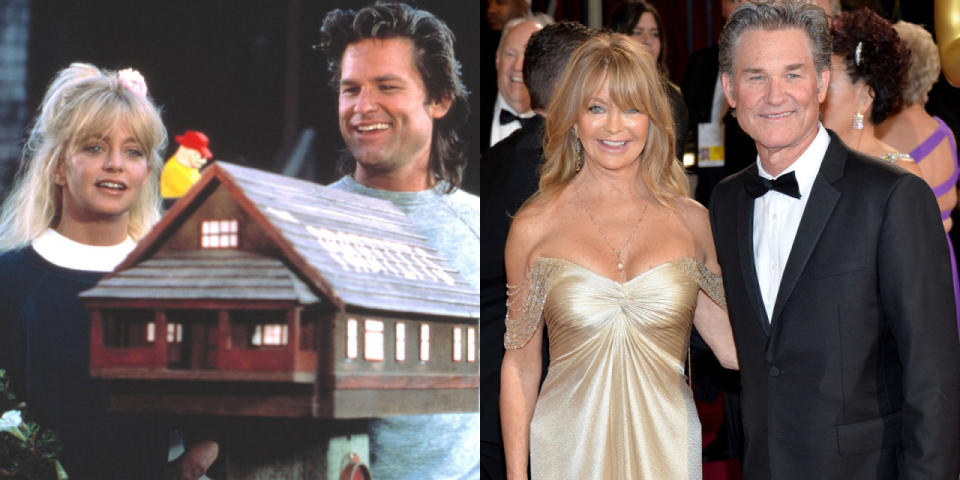 Kurt Russell and Goldie Hawn