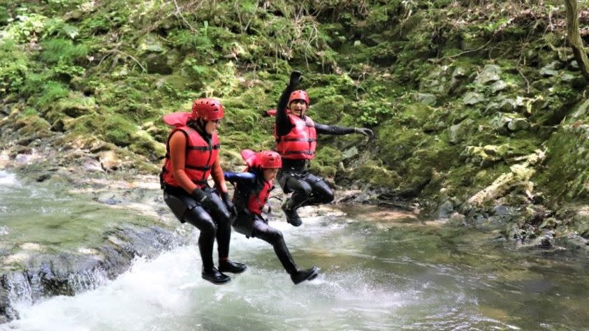 Summer Canyoning in Hokkaido. (Photo: Klook SG)