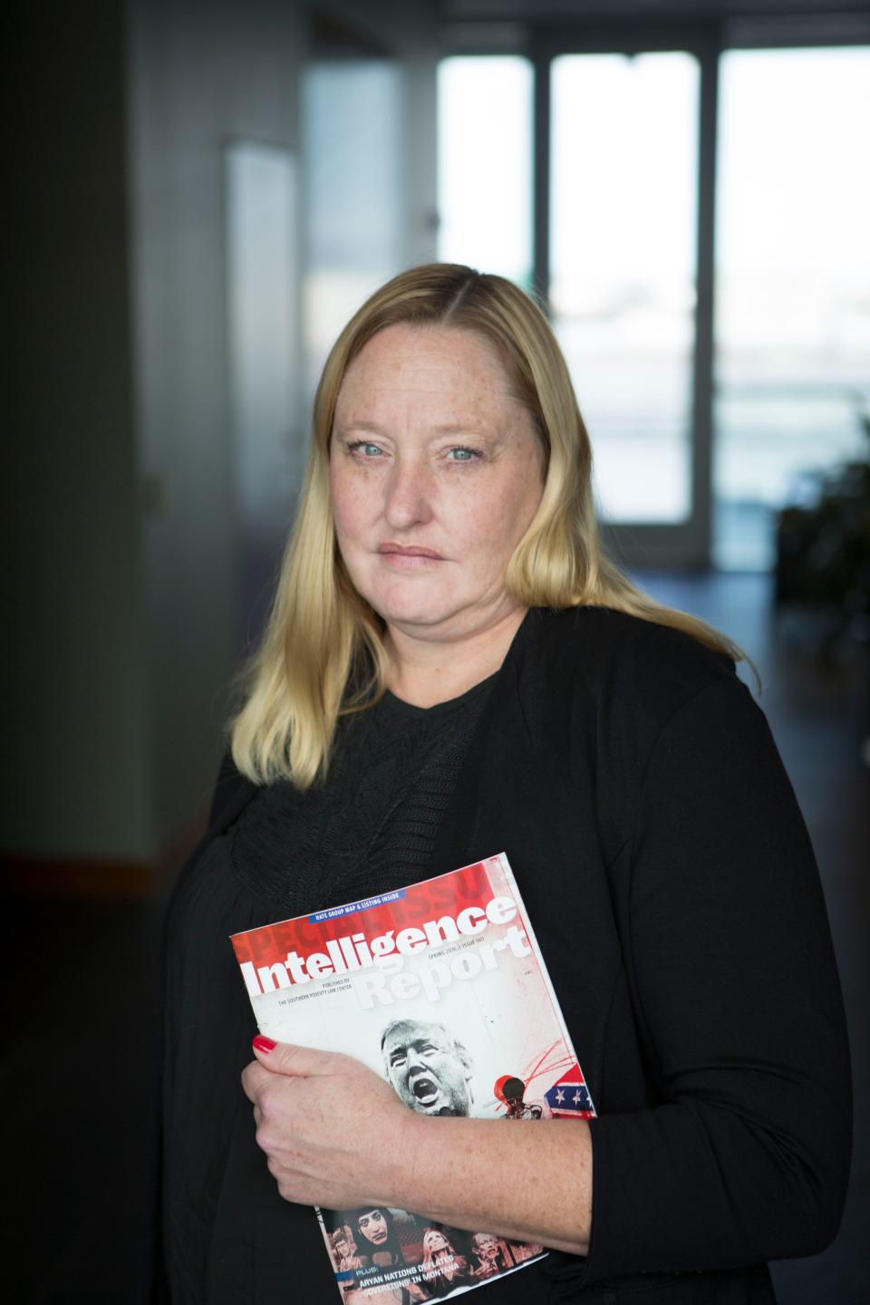 Heidi Beirich helps monitor hate groups for the SPLC.