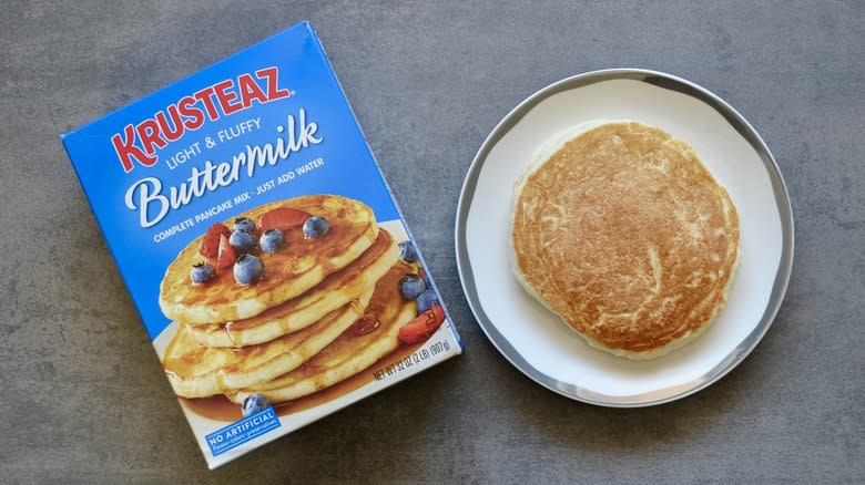 Krusteaz mix and pancake