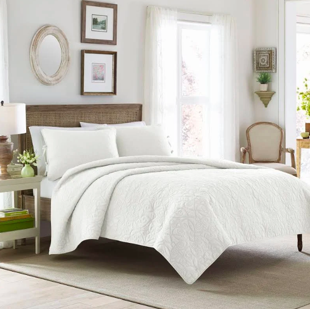 Felicity Reversible Quilt by Laura Ashley (Photo: Wayfair)