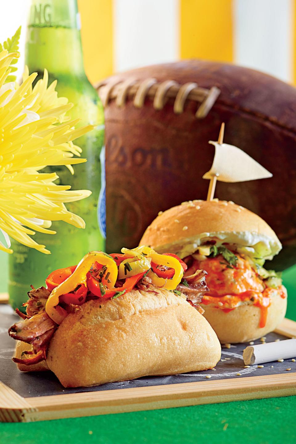 Slow-Cooker Beef Sliders with Pickled Peppers