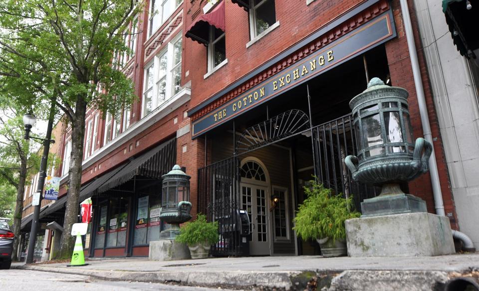 The Cotton Exchange at 321 N. Front St. was the brainchild of two Wilmington businessmen in the early 1970s to avoid the buildings being demolished. People working there have also reported some ghost tales.